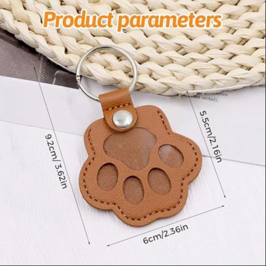 5pc Cat and dog hair keychain creative pet cat and dog decoration for pet owners to collect and commemorate,perfect Gift for Dog Lovers portable