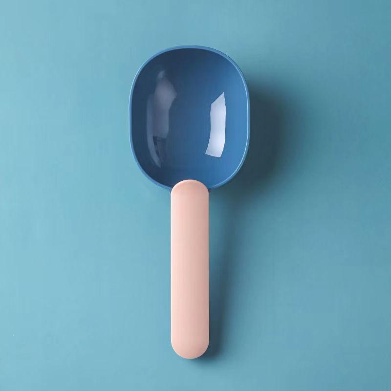 Pet Food Spoon for Cats and Dogs, Measuring Spoon with Sealing Function for Freshness, Anti-Mold and Moisture Design