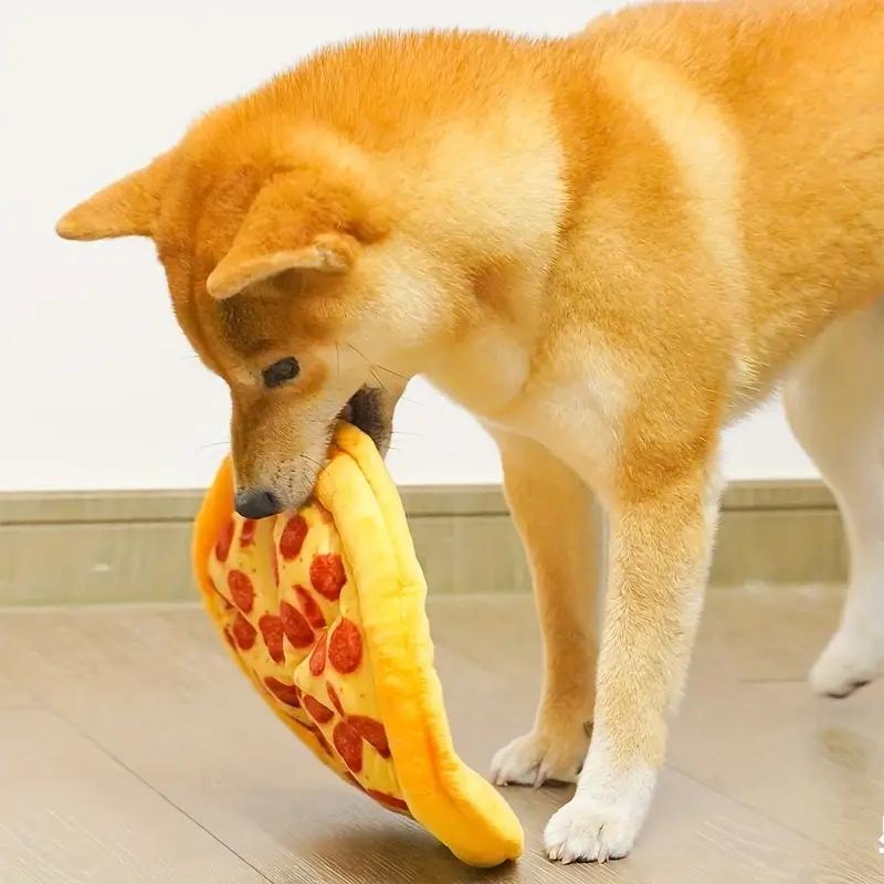 Pizza Design Pet Interactive Toy, Bite Resistant Chew Toys for Dogs, Dog Toys, Pet Indoor & Outdoor Playing Supplies