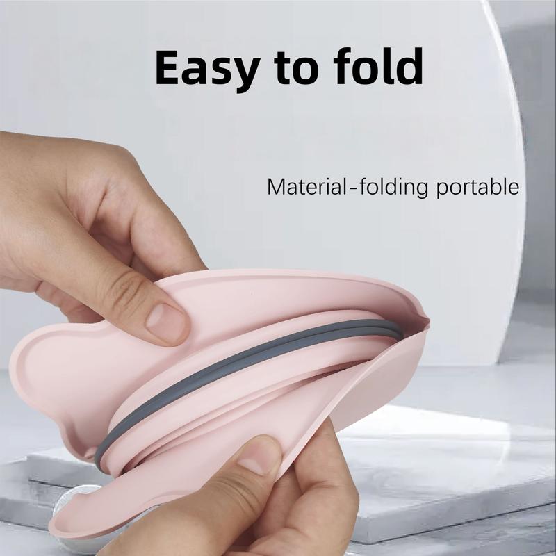 Travel Outdoor Silicone Pet Folding Water Bowl, Portable Cat Dog Feeding Dish, Foldable Drinking Cup for Dogs & Cats