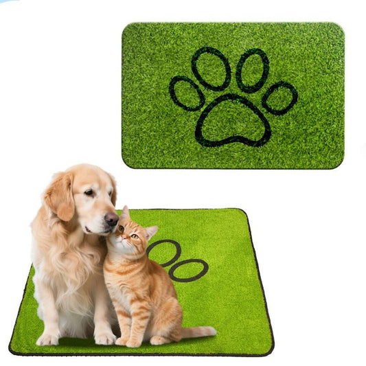 Waterproof Pet Mat, Quick-Dry Non-Slip Pad, Durable Cat Dog Bedding, Indoor Outdoor Use, Easy Clean, Suitable for Cats & Dogs