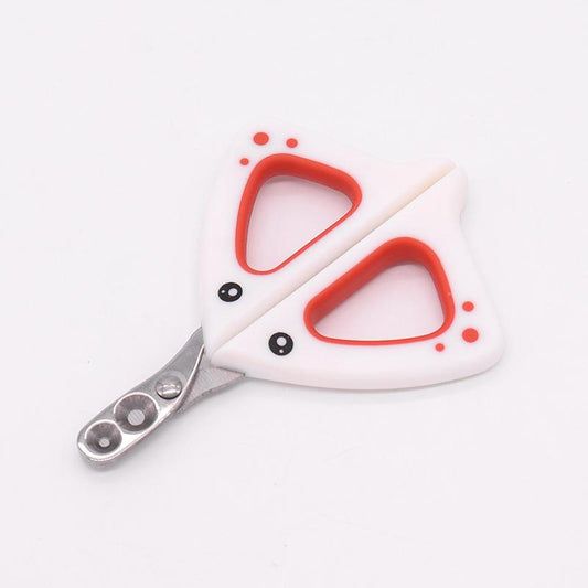Mini Metal Pet Nail Clippers for Cats & Dogs, Devil Fish Style Pet Grooming Trimmer, Durable Dog Cat Nail Clipper Tool