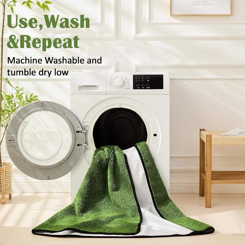 Waterproof Pet Mat, Quick-Dry Non-Slip Pad, Durable Cat Dog Bedding, Indoor Outdoor Use, Easy Clean, Suitable for Cats & Dogs