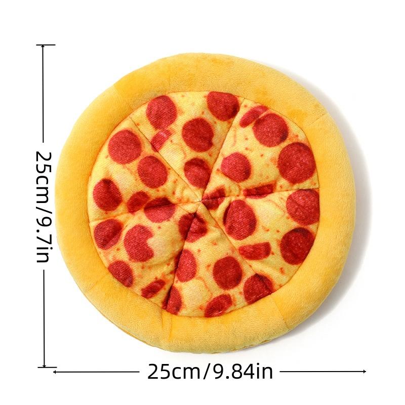 Pizza Design Pet Interactive Toy, Bite Resistant Chew Toys for Dogs, Dog Toys, Pet Indoor & Outdoor Playing Supplies