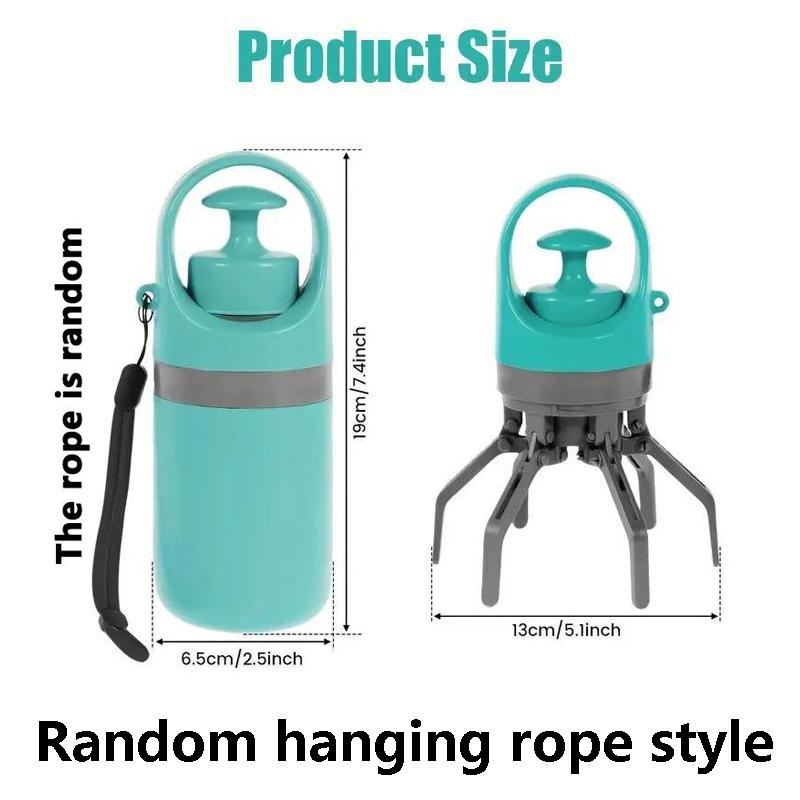 Portable Pet Poop Scoopers, 1 Count Pet Poop Bag Holder, Pet Waste Bag Holder, Pet Outdoor Cleaning Supplies