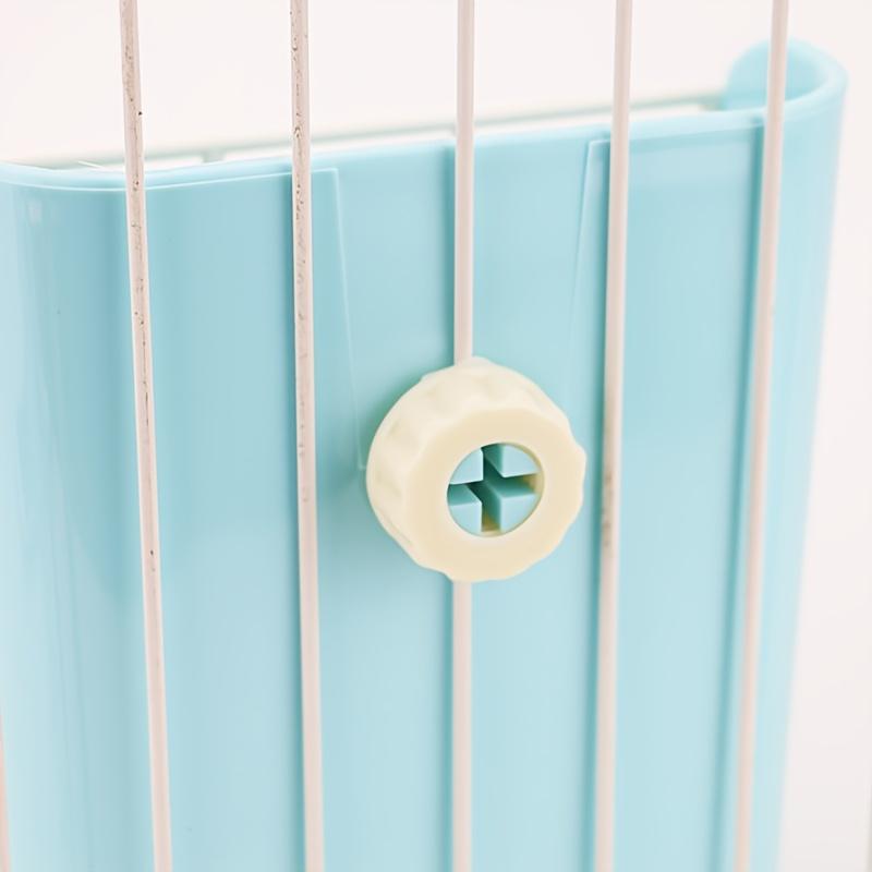 Ultimate Hay Feeder & Pet Hair Storage Set, Plastic Rabbit Hay Feeder for Small Pets Like Rabbits, Guinea Pigs, Chinchillas